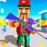 Blocky Gun Paintball